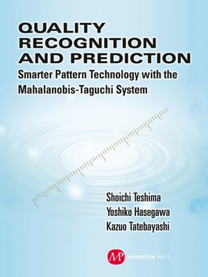 cover image of Quality Recognition & Prediction